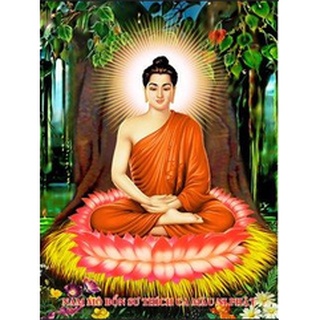 Tranh đính đá 5d -Tranh phật thích ca mâu ni
