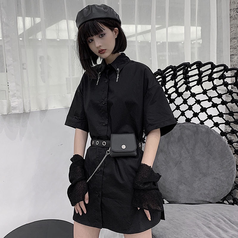 Thắt lưng phối ví và dây xích tháo rời được phong cách cá tính 19580