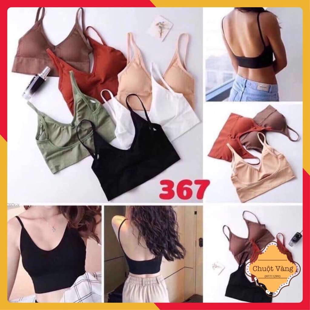 Áo bra khoét lưng chữ U hot hit