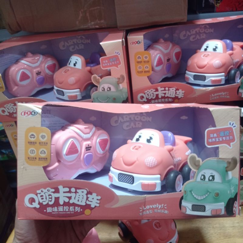 Xe điều khiển cao cấp âm thanh đèn phiên bản cartoon