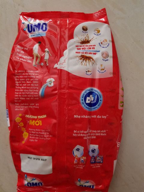 Bột giặt omo gói 800g