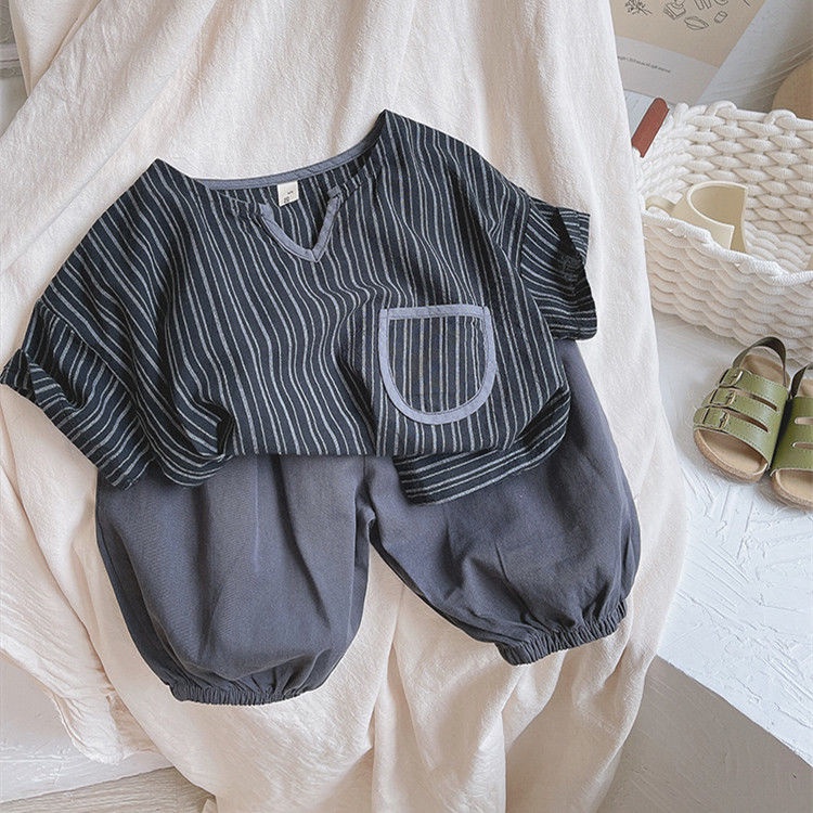 Hàng Mới Về Quần Harem Cotton Mỏng Dáng Rộng Màu Trơn Thời Trang Mùa Hè Cho Bé