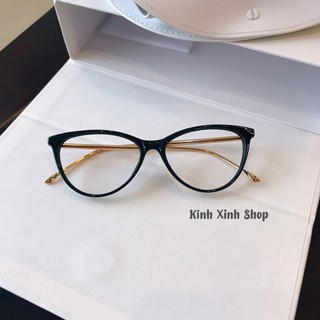 Kính Mắt mèo gọng Kim loại Hàn Quốc