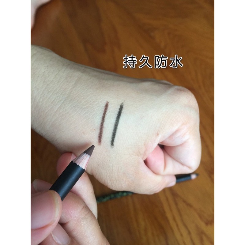 Bút Chì Kẻ Mày Nâu Trang Điểm Tự Nhiên Vitamin E, Lô Hội - Eyebrow Pencil