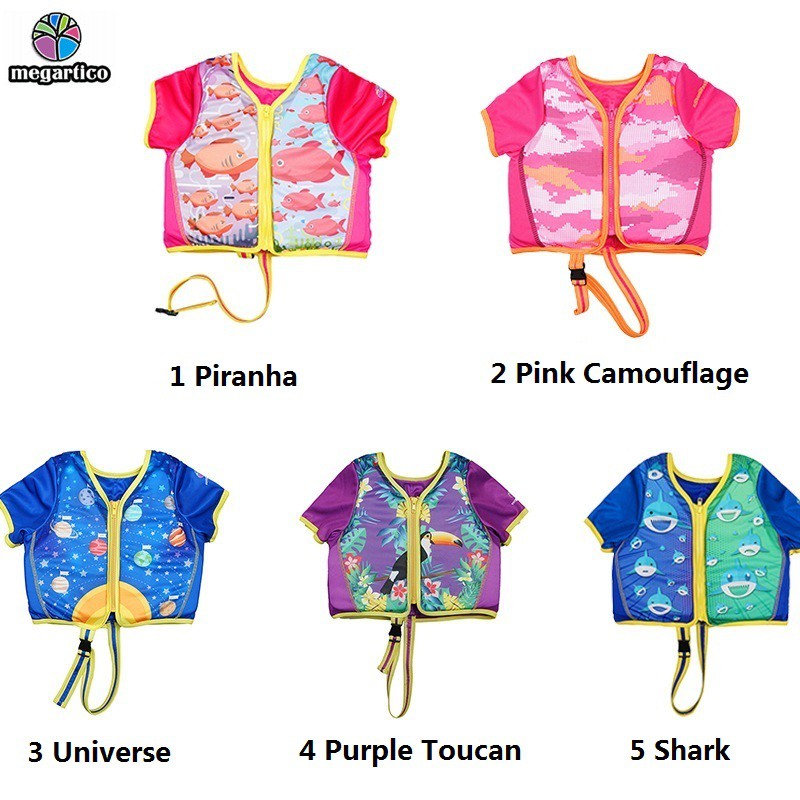 Mới Bộ Đồ Bơi In Hoạt Hình Dễ Thương Cho Bé 1-4 Tuổi