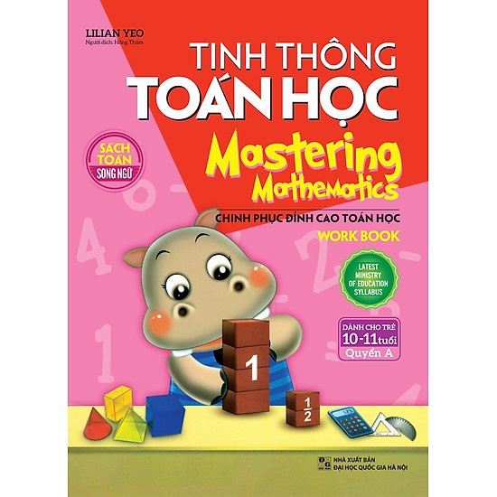 Sách : Combo Tinh Thông Toán học - Mastering Mathematics - Dành Cho Trẻ 10-11 Tuổi Quyển A và B