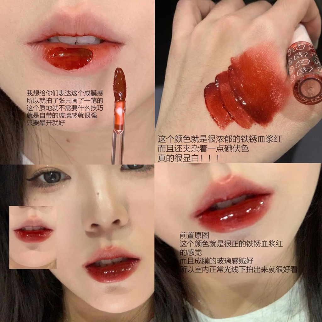 Son Kem Bóng CAPPUVINI Gấu Hồng Bubbly Bear Lip Glaze Ombre Gấu Xanh Hồng Căng Bóng Mềm Mịn | BigBuy360 - bigbuy360.vn