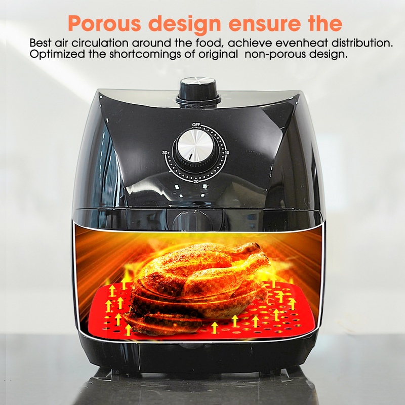 Tấm Lót Nồi Bằng Silicone Chịu Nhiệt Chống Dính Dùng Cho Lò Vi Sóng/Nướng Bánh