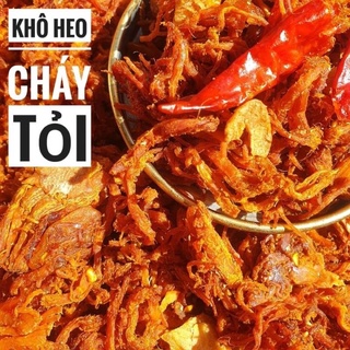 KHÔ HEO CHẤY TỎI ĂN LÀ GHIỀN (Hũ 300gr)