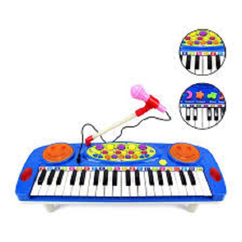 Đồ chơi đàn organ có mic hát cao cấp loại cao cấp nhiều phím dành cho cả bé trai và gái (loại to)