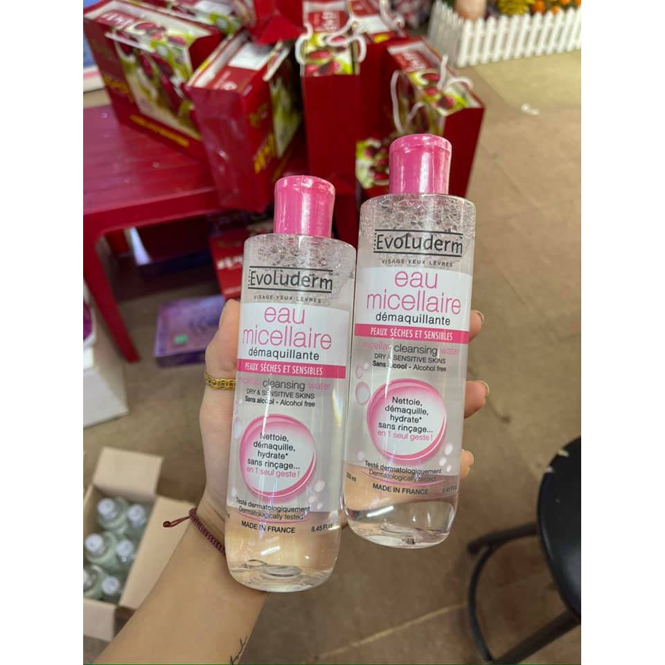 Nước tẩy trang Evoluderm Eau Micellaire 250ml | BigBuy360 - bigbuy360.vn