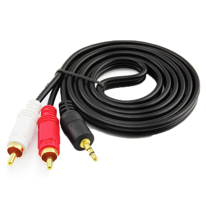 combo 100 Dây AV Loa 1 Ra 2 Đầu Hoa Sen Dài 1.5m