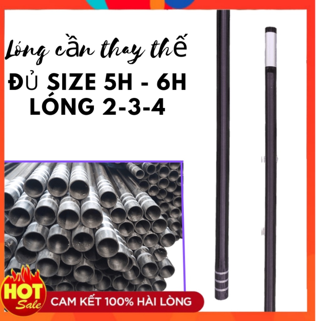 Lóng Cần Câu Đài 5H 6H Thay Thế phù hợp với các loại cần câu đơn, cần câu đài, câu tay,...