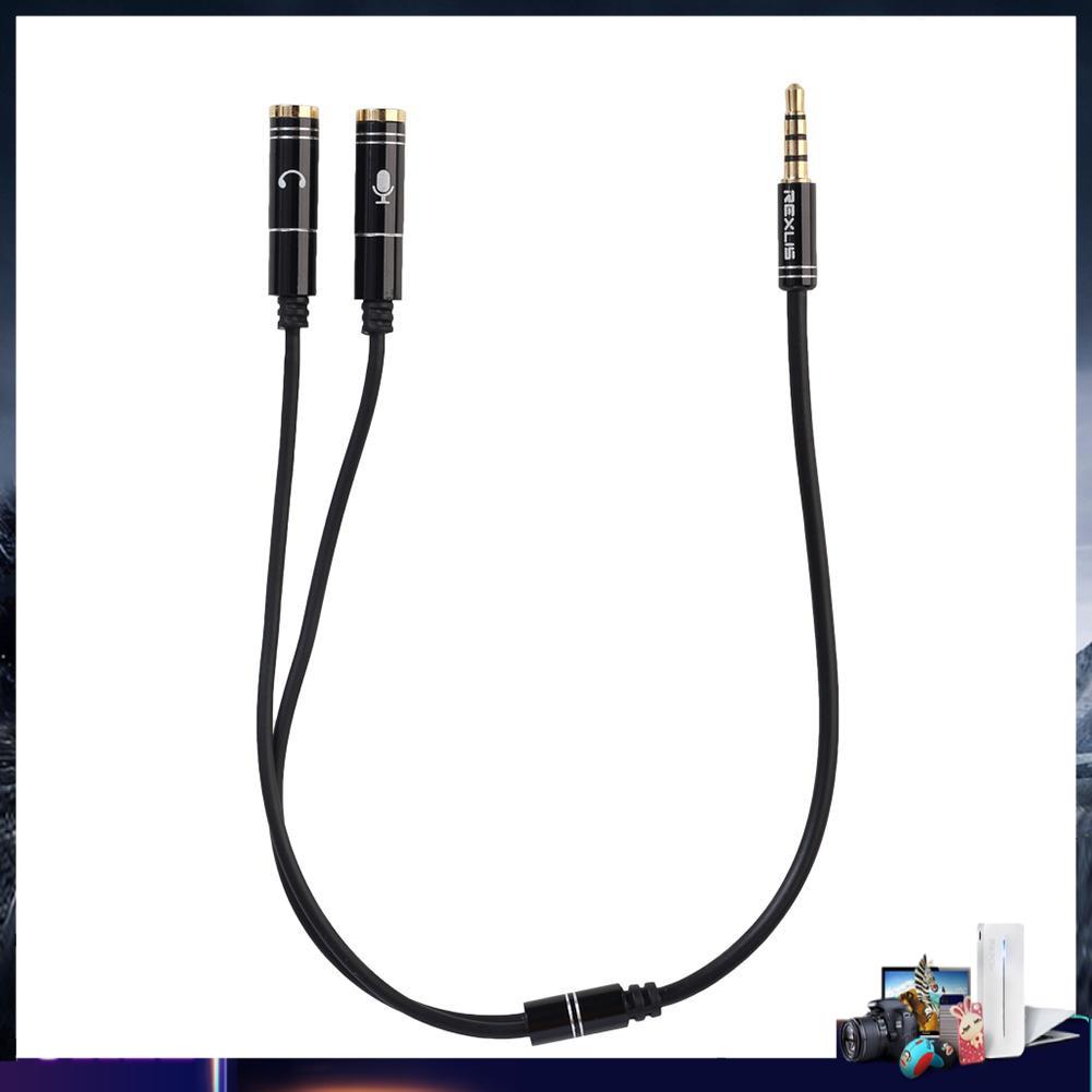 Cáp chia cổng âm thanh giắc 3.5mm