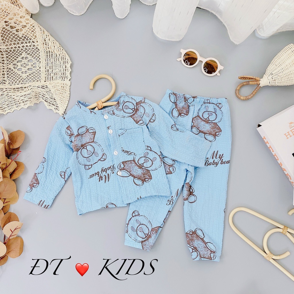 Bộ đũi xốp xinh cho bé trai và gái K020