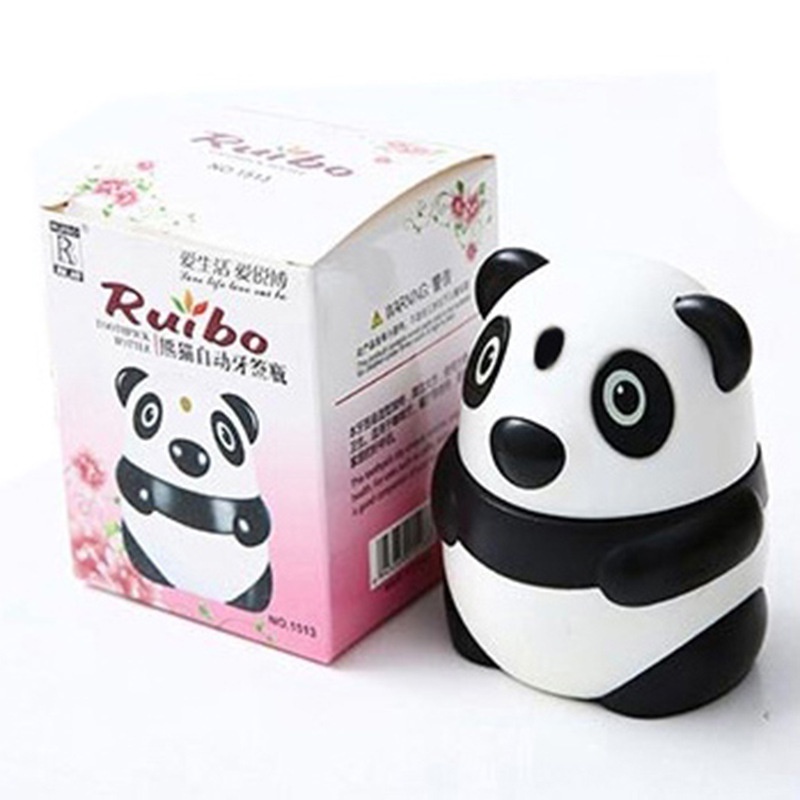 Hộp tăm tự động hình gấu trúc - BX2452