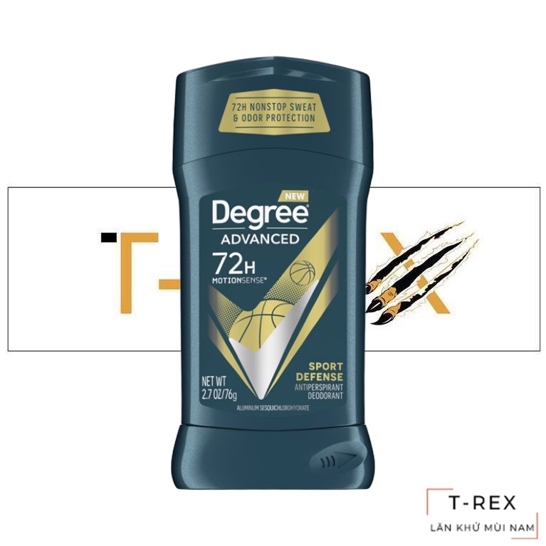 Lăn Sáp Khử Mùi Degree Men SPORT DEFENSE 76g
