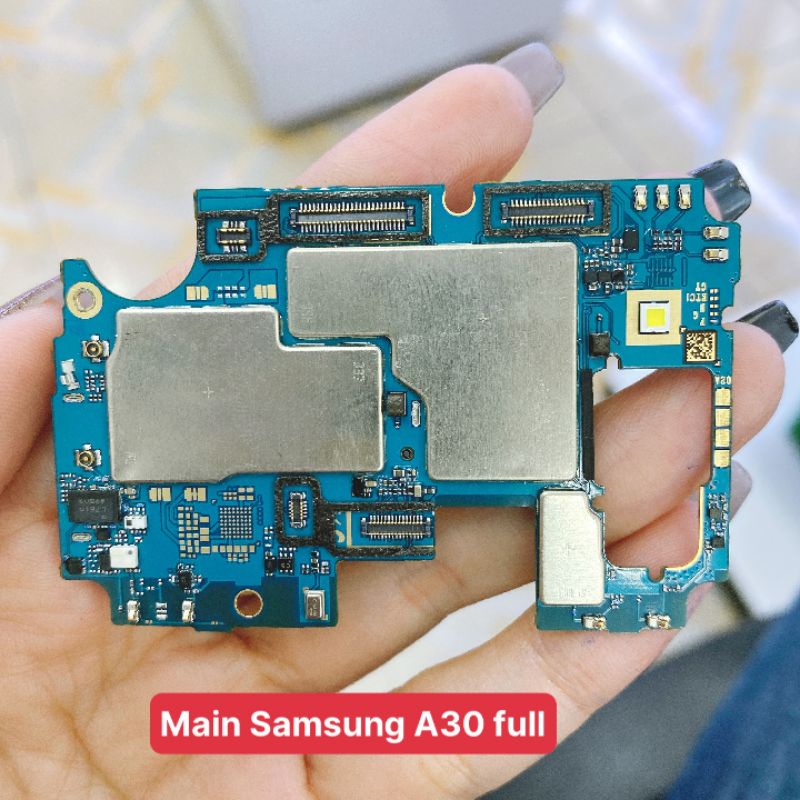 Sam sung A30. Model A305F
Main .zin tháo máy bo mạch chủ Main A305F