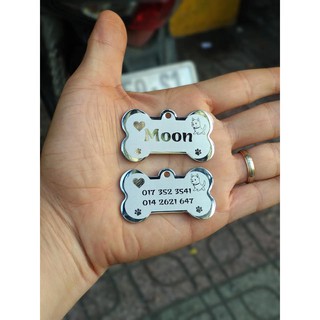 [SUNGIFT] #PetTag- Thẻ Tên Cho Thú Cưng