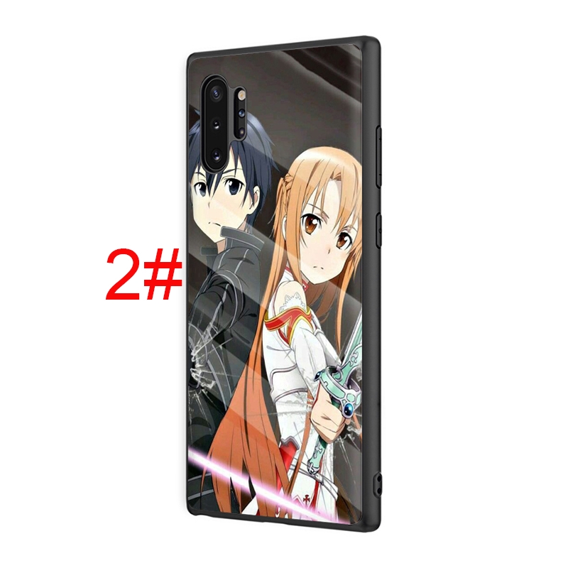 D82 Sword Art Online SAO Japanese Samsung A9 A8 A7 A6 J8 J4 J6 2018 A5 2017 Note 8 9 10 Lite Plus Soft Phone Case