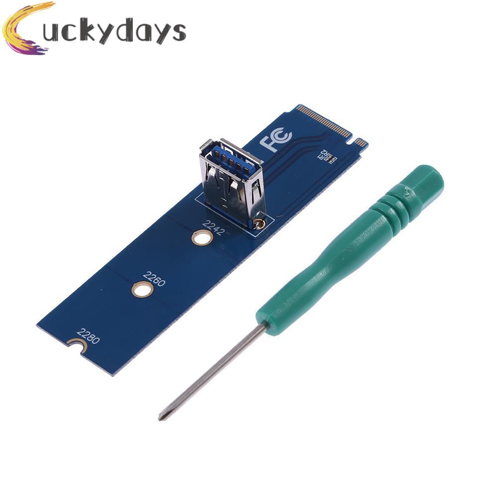 LUCKYDAYS M.2 NGFF to USB 3.0 PCI-E X16 Card VGA Graphics GPU Card Extension Riser | BigBuy360 - bigbuy360.vn