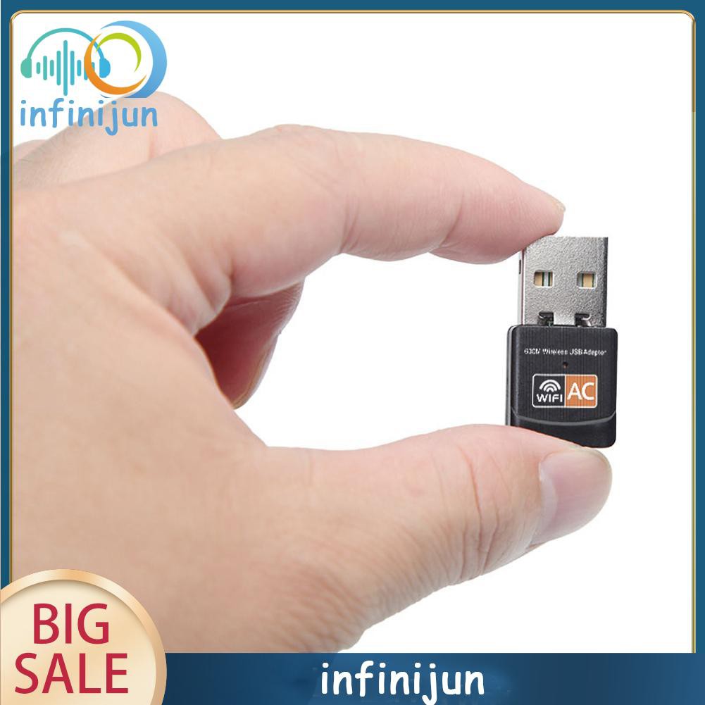 Usb Wifi 600mbps 2.4g/5g Hz 802.11ac | BigBuy360 - bigbuy360.vn