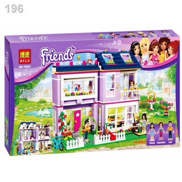 Lego Friend - Bela 10541 ( Lắp Ghép Ngôi Nhà Của Emma 706 Mảnh )
