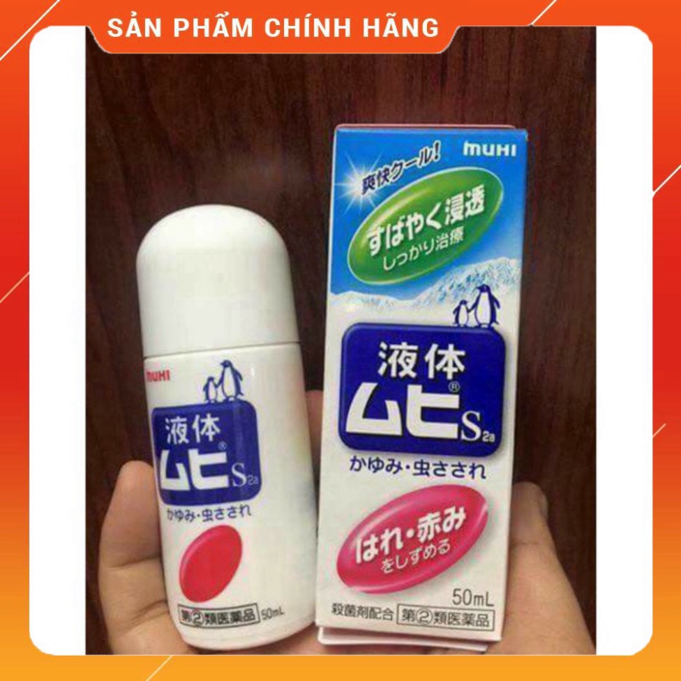 Lăn Muhi Chim Cánh Cụt - Lăn Muỗi  Đốt Và Côn Trùng Cắn , 50ml