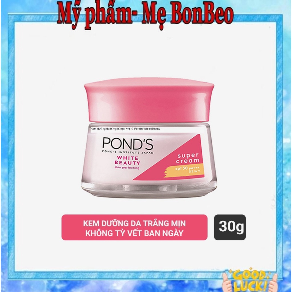 Kem dưỡng Pond's ban ngày trắng mịn ko tỳ vết SPF 30 PA+++ (30g)