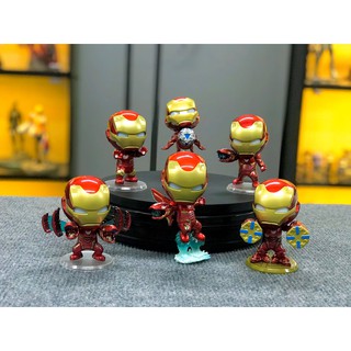 MÔ HÌNH HOTTOYS COSBABY IRON MAN MK50