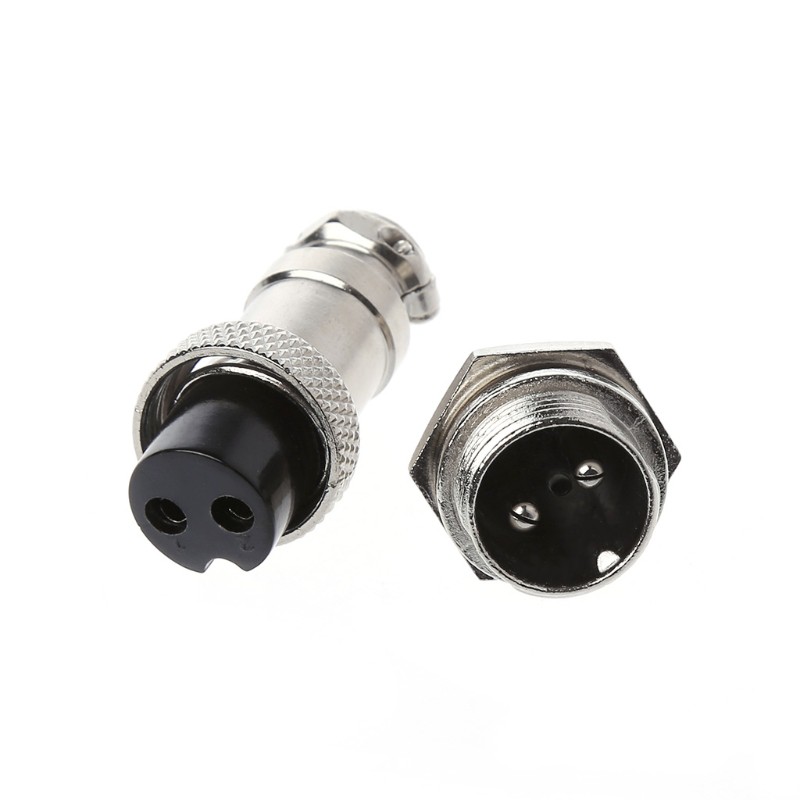 Đầu Nối Dây Điện 16mm 2/ 3/ 4/ 5/ 6/ 8/ 9 Chân Gx16