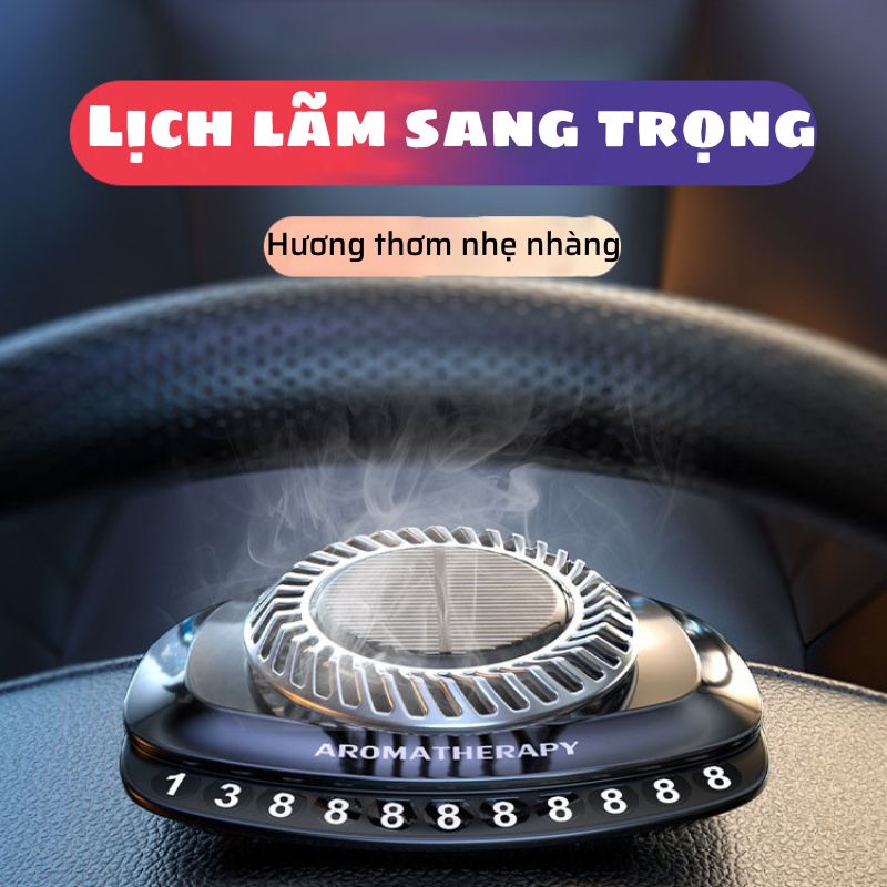 Nước hoa Aromatherapy kèm số điện thoại Cao cấp tự khuếch tán năng lượng mặt trời
