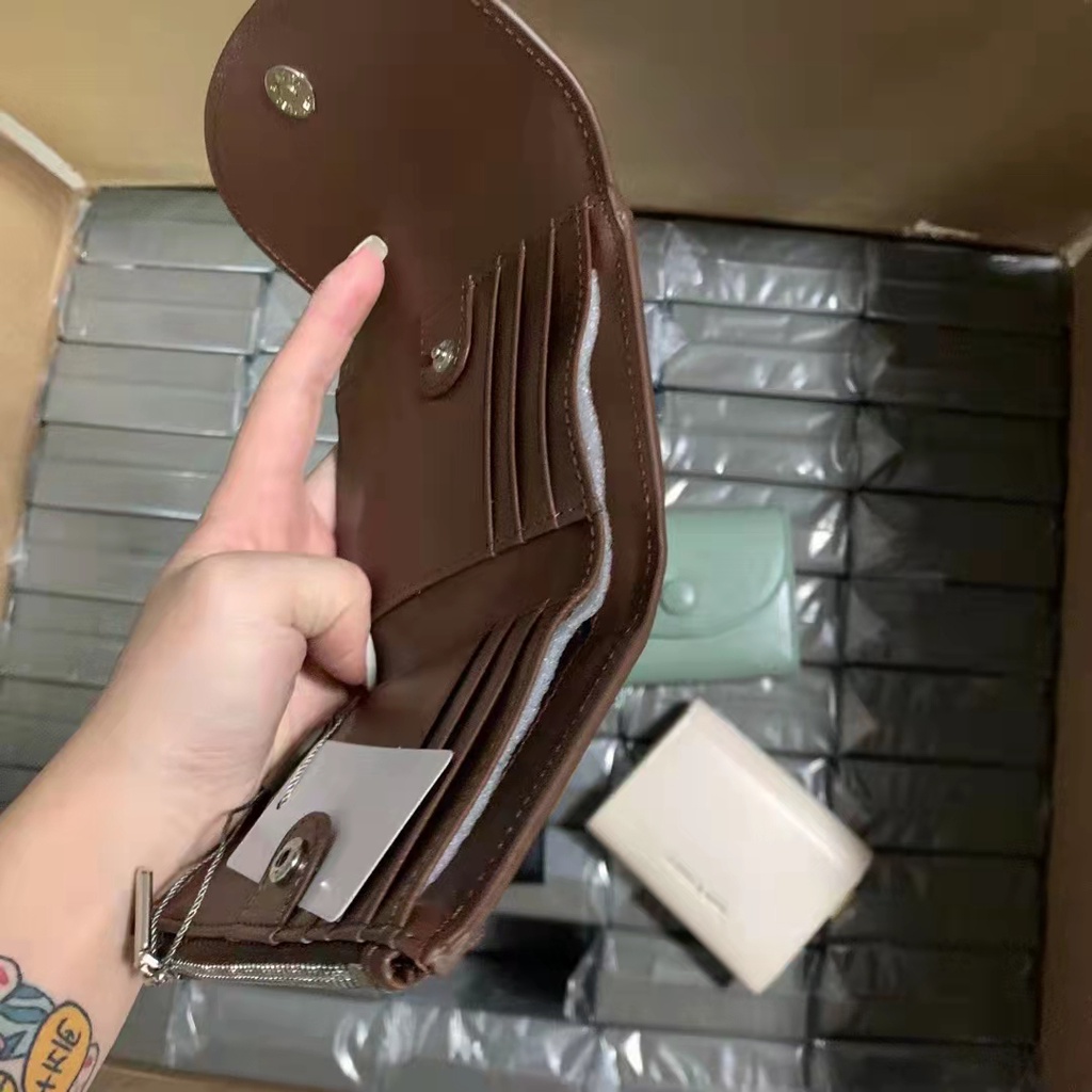 Ví Thời Trang Mùa Xuân Kiểu Dáng Đơn Giản Xinh Xắn 10840441 Ví Ngắn Có Khóa Kéo Đựng Thẻ Đa Năng Tiện Lợi Dễ Sử Dụng