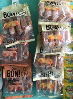 Bánh ăn sáng C'est bon Orion sợi thịt gà (17g/bánh - 5 Bánh)