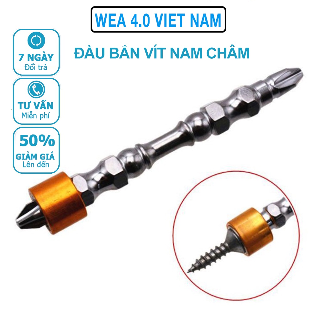 Đầu Bắn Vít Từ Tính Lắp Máy Khoan Tiện Ích Cho Thợ Sửa Chữa & Mọi Gia Đình