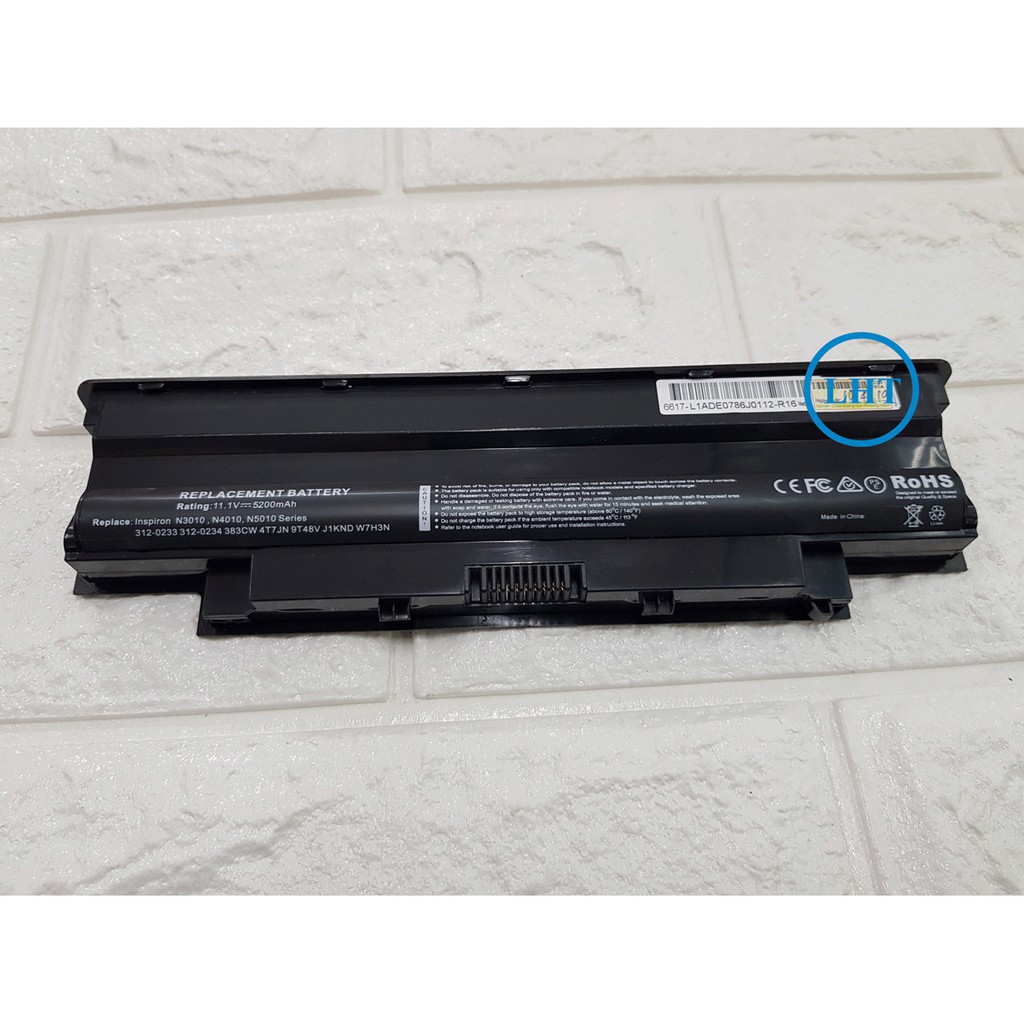 Giá Tốt Hàng Chuẩn -Pin/Battery for laptop Dell Inspiron N4110 N4010 N5010 N5110 4050 5050 2420 3420 3520 14R