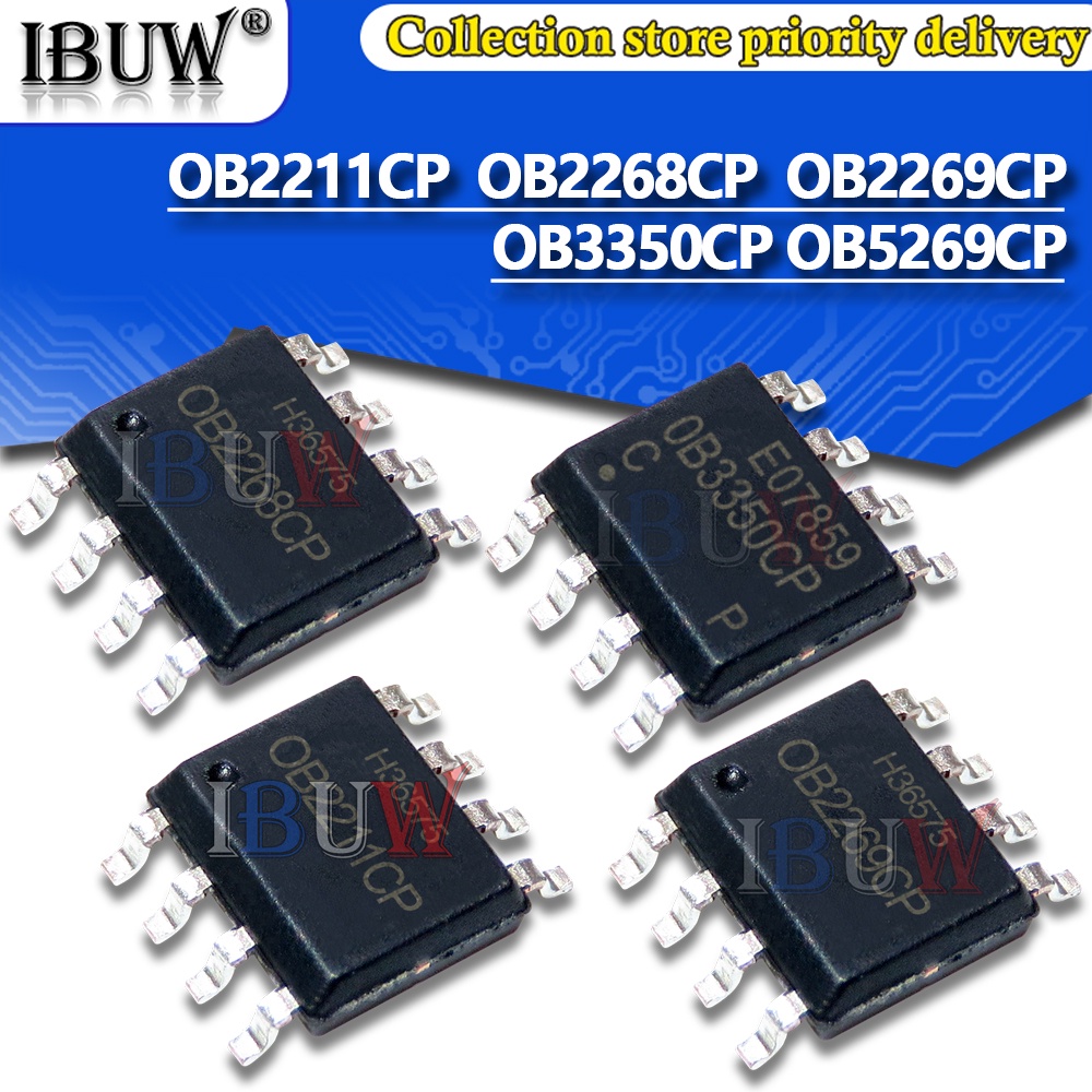 Bộ 5 Chip OB2211CP OB2268CP OB2269CP OB3350CP OB5269CP OB2211 OB2268 OB2269 OB3350 OB5269 SOP SOP8 Chuyên Dụng