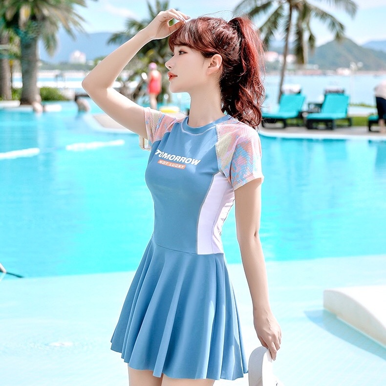 Bộ Đồ Bơi Một Mảnh Phong Cách Hàn Quốc Thời Trang Cho Nữ
