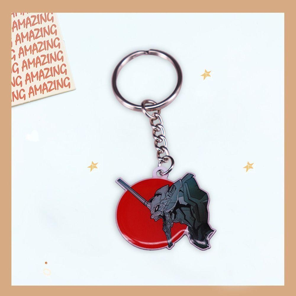 Móc Khóa Hình Nhân Vật Hoạt Hình Evangelion Sáng Tạo