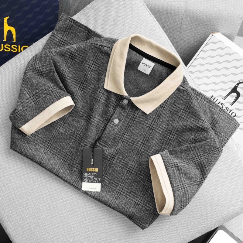 Áo polo nam cao cấp NARYAN vải cotton len siêu xịn, trẻ trung, năng động, chuẩn form - HUSSIO