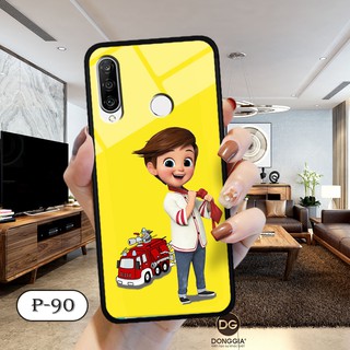 Ốp lưng kính 3D Huawei P30 Lite-cute