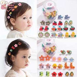 Set 20 kẹp tóc kiểu dáng dễ thương cho bé gái