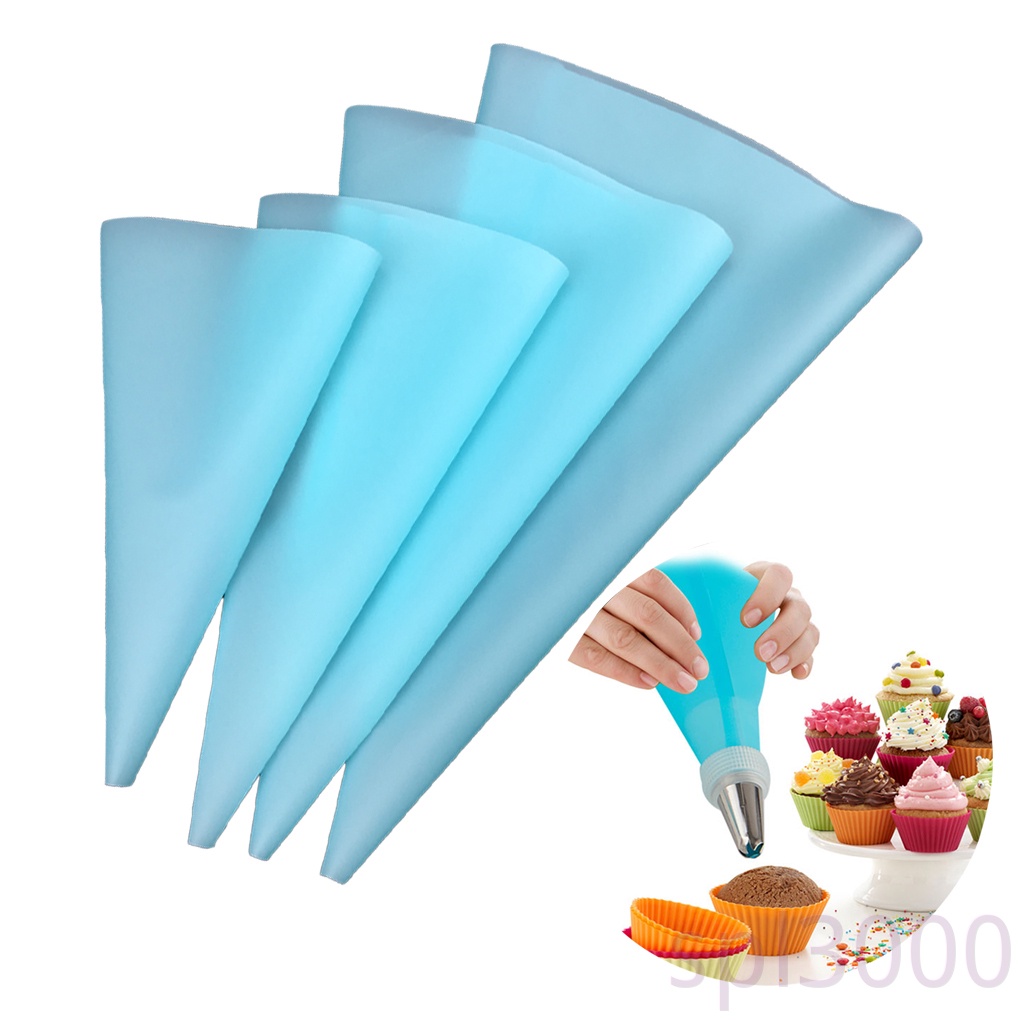Set 4 túi bắt bông kem 4 kích cỡ