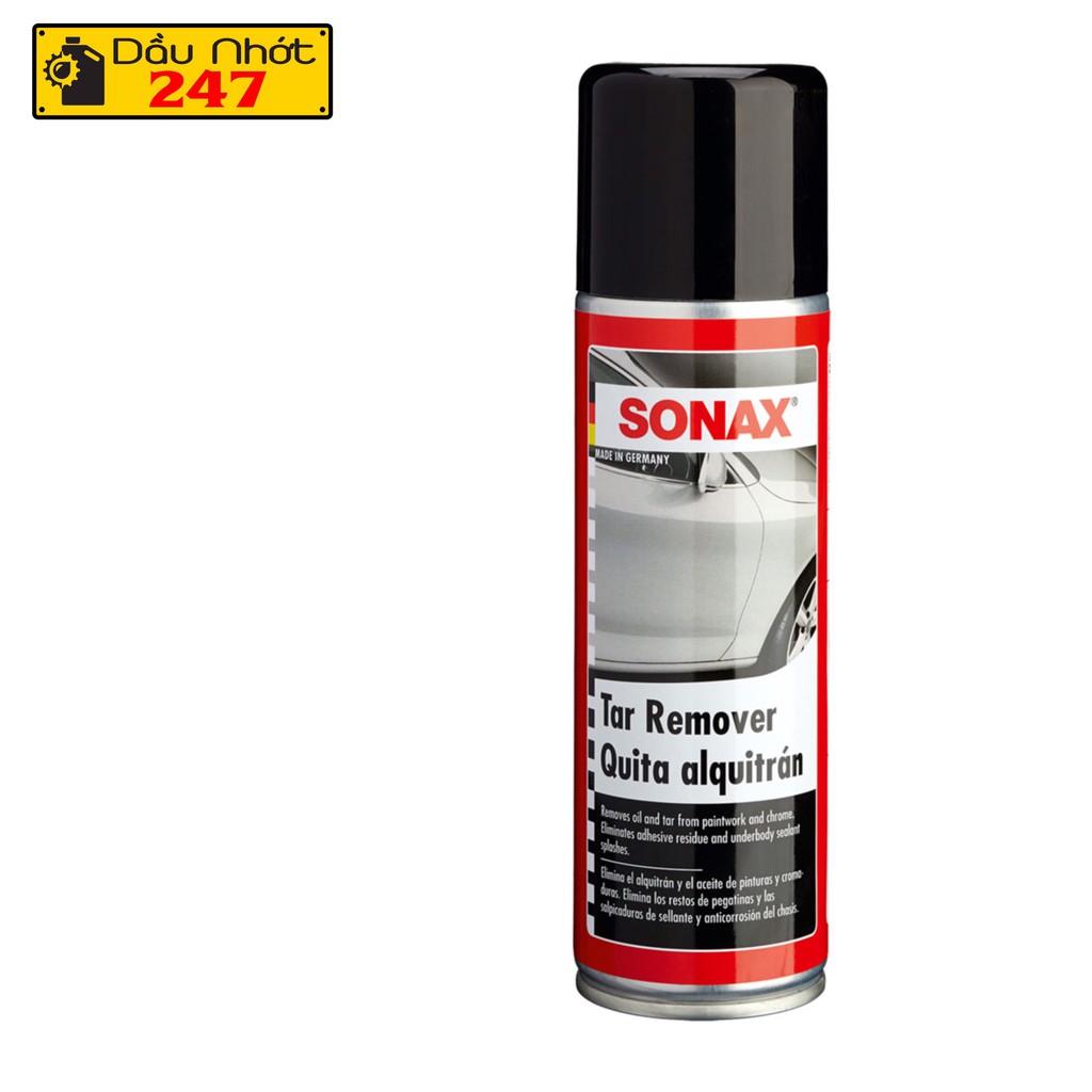 Chai xịt tẩy nhựa đường và băng keo Sonax Tar Remover 300ml