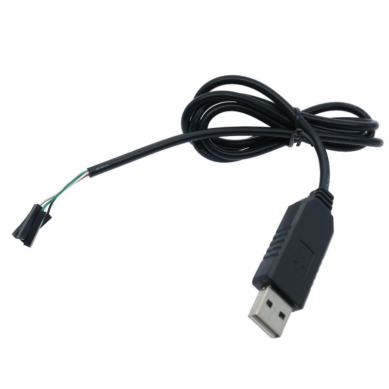 Dây Cáp Chuyển Đổi Pl2303 Pl2303Hx Usb Sang Uart Ttl 4 Pin Rs232 Hỗ Trợ Linux Mac Win7