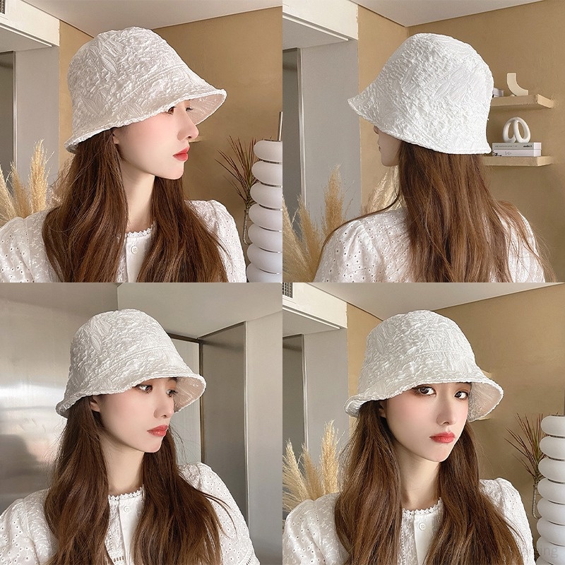 Mũ Tai Bèo Mỏng Xếp Ly Chống Nắng Cho Nữ