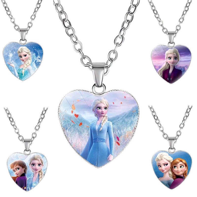 Vòng cổ Mặt Hình Công Chúa Aishana Trong Phim Hoạt Hình Frozen 2 Cho Bé Gái