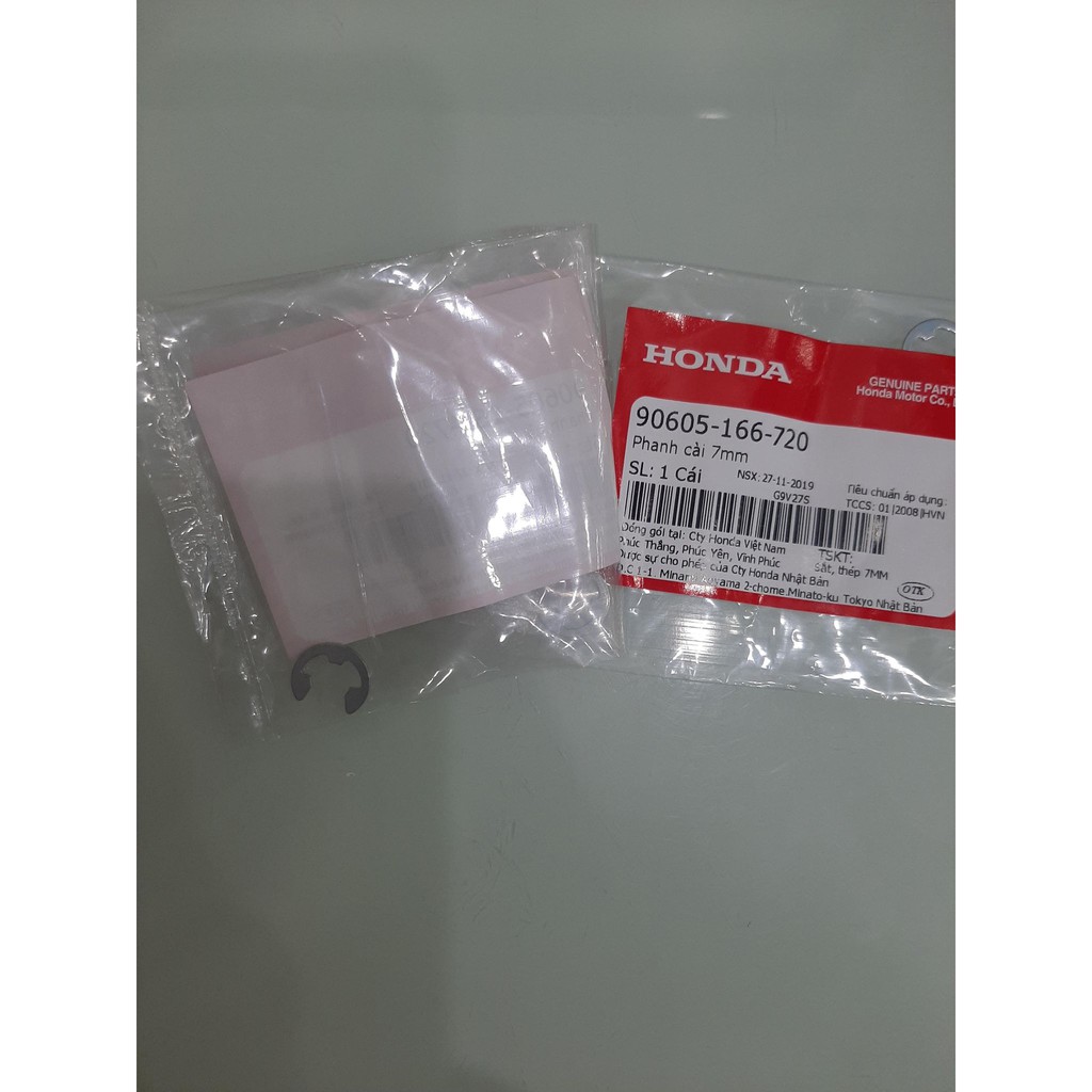 móng ngựa phanh cài 7mm 6mm ba búa chính hiệu honda