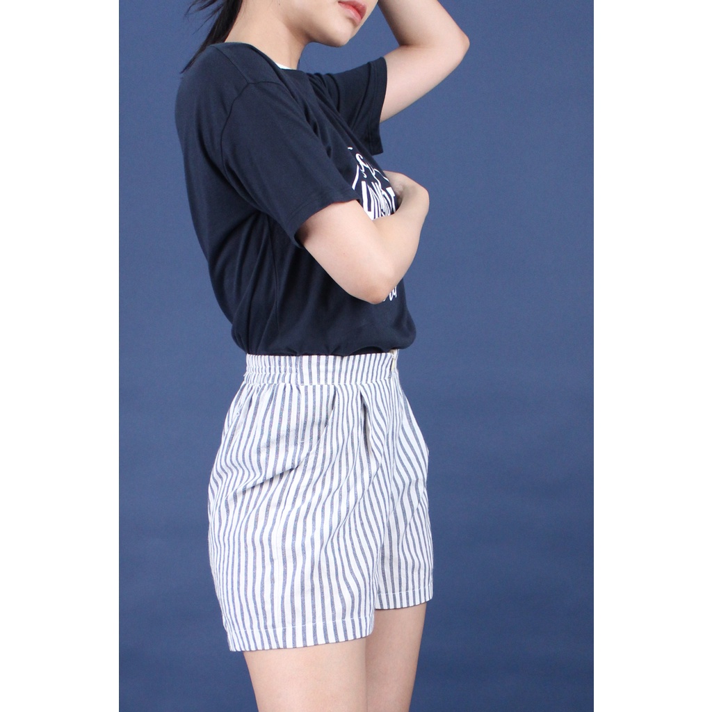 Q9218, Q9219, Q9221, Q9222 & Q9223 - Quần short linen Old navy phối sọc