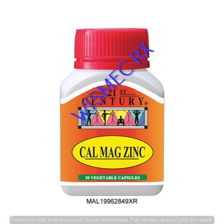 Viên Nang 21st Century Cal Mag Zincrian 30s